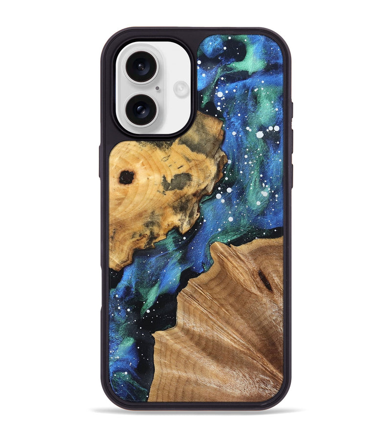iPhone 16 Plus Wood Phone Case - Ryann (Cosmos, 832764)
