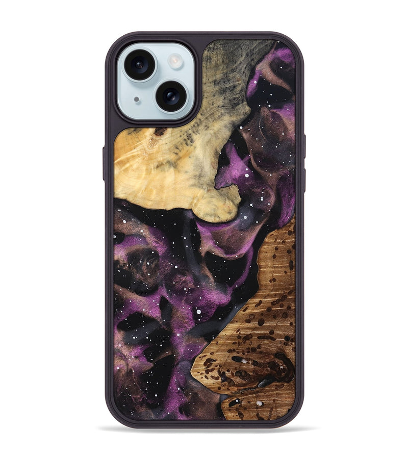 iPhone 15 Plus Wood Phone Case - Kati (Cosmos, 832766)