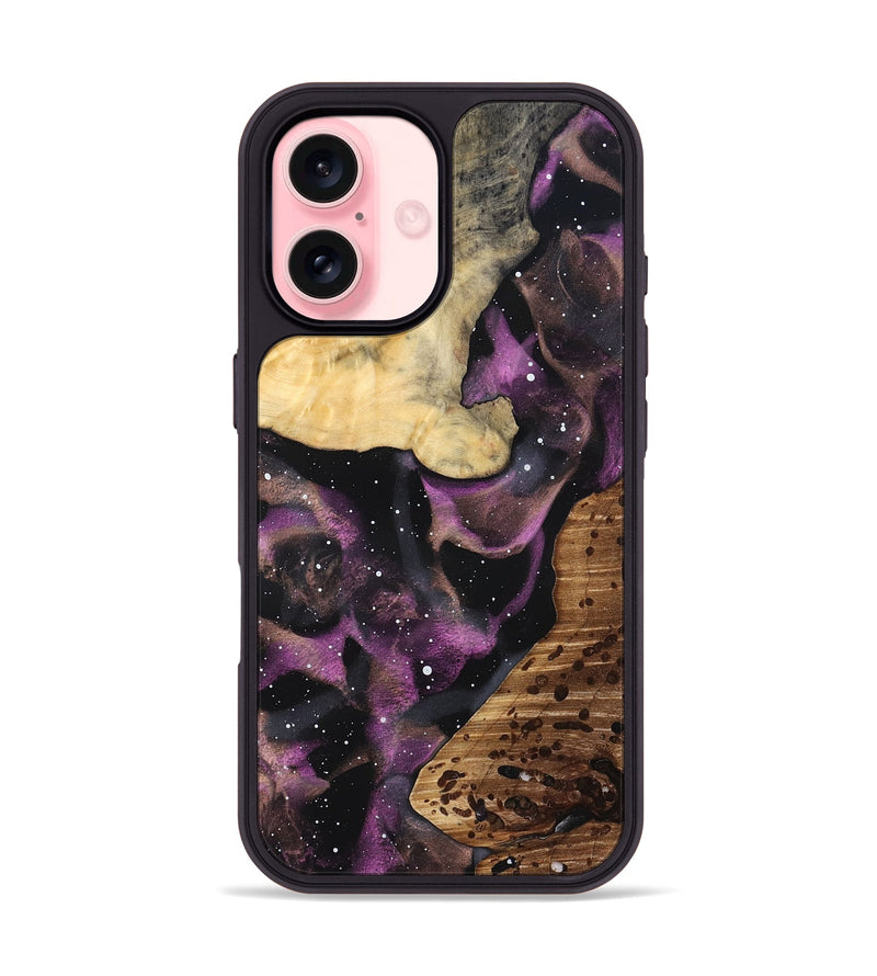 iPhone 16 Wood Phone Case - Kati (Cosmos, 832766)