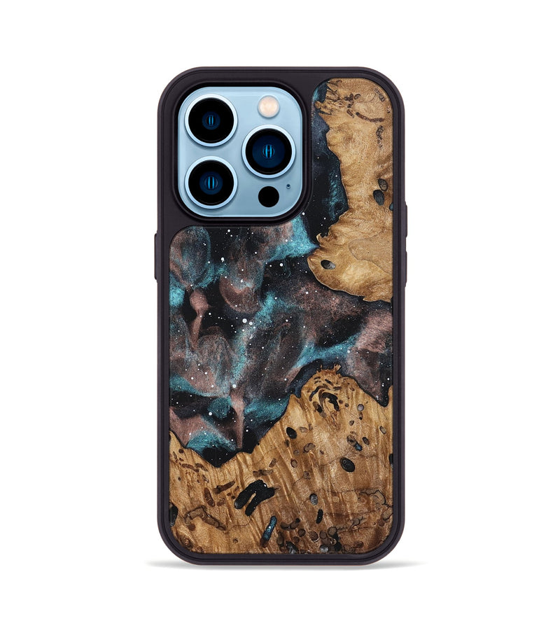 iPhone 14 Pro Wood Phone Case - Quiana (Cosmos, 832770)
