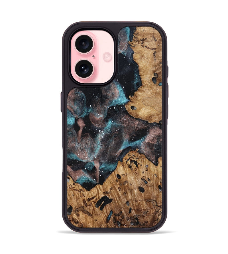 iPhone 16 Wood Phone Case - Quiana (Cosmos, 832770)