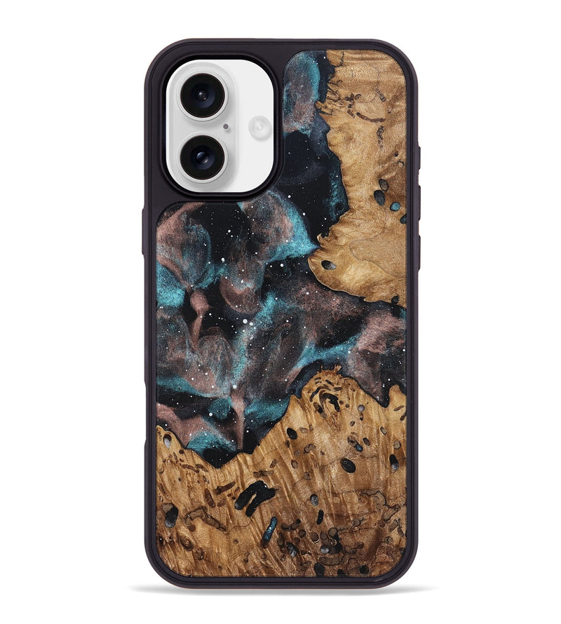 iPhone 16 Plus Wood Phone Case - Quiana (Cosmos, 832770)