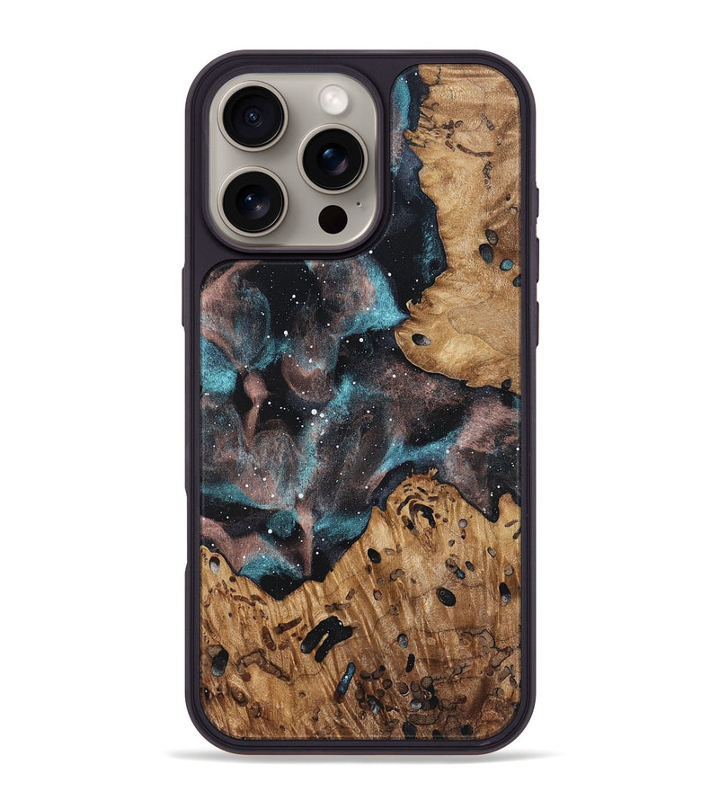 iPhone 16 Pro Max Wood Phone Case - Quiana (Cosmos, 832770)