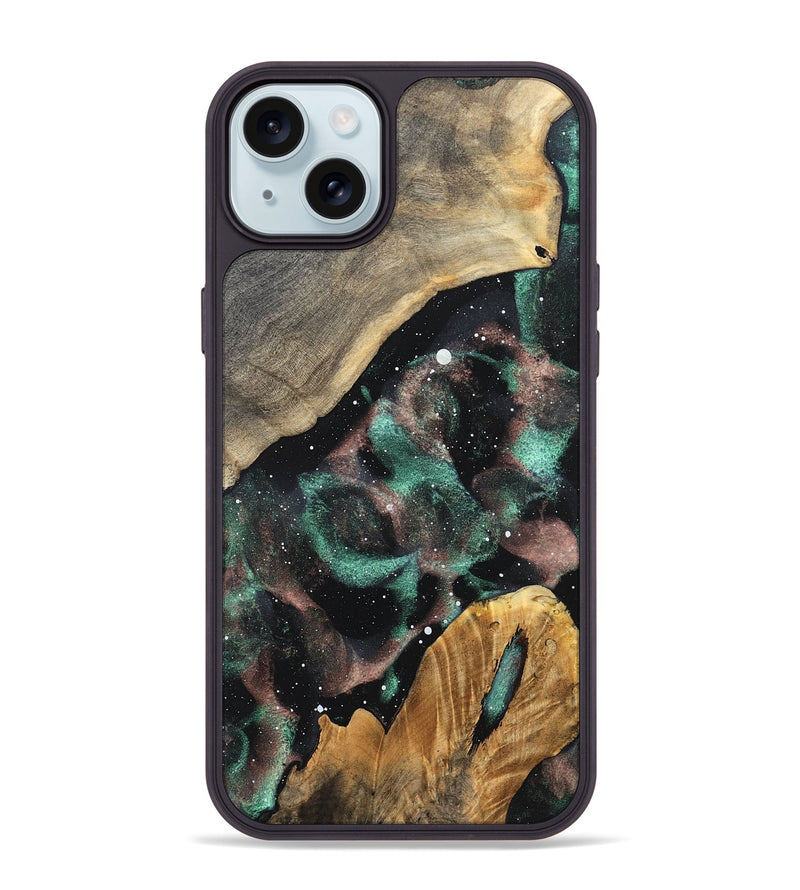 iPhone 15 Plus Wood Phone Case - Blaire (Cosmos, 832771)