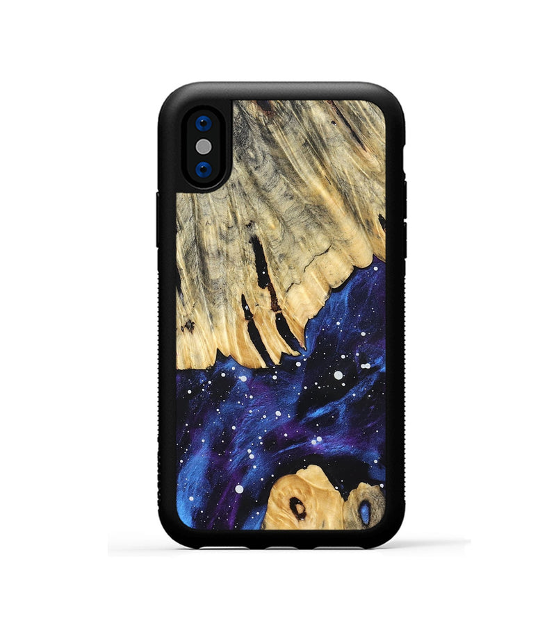 iPhone Xs Wood Phone Case - Javion (Cosmos, 832774)