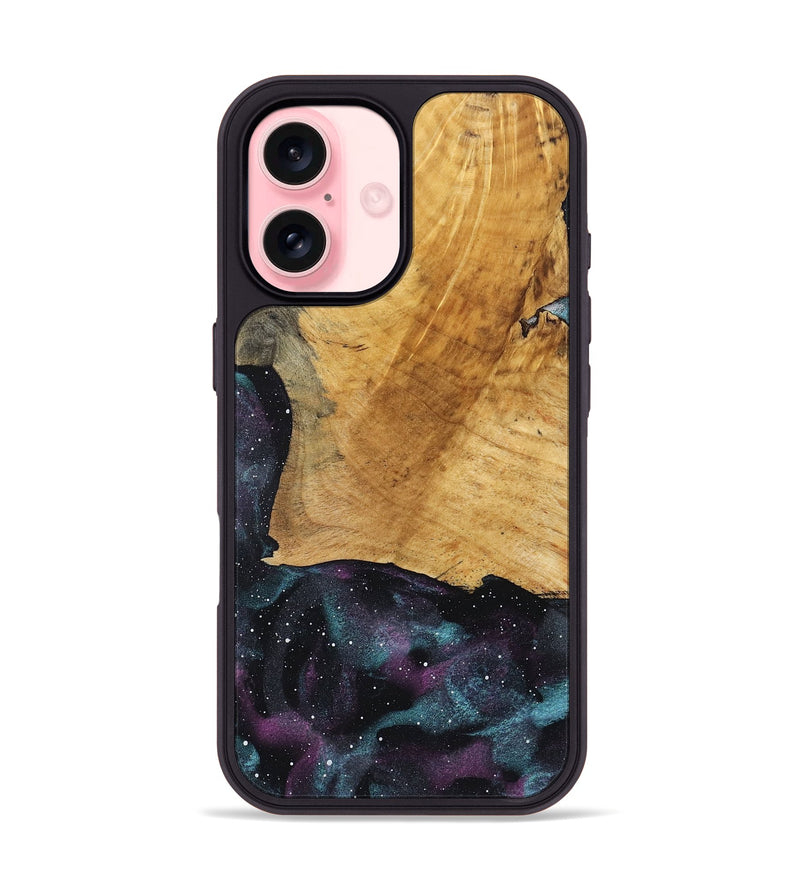 iPhone 16 Wood Phone Case - Ramon (Cosmos, 832775)