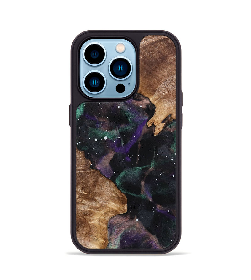 iPhone 14 Pro Wood Phone Case - Rowena (Cosmos, 832776)