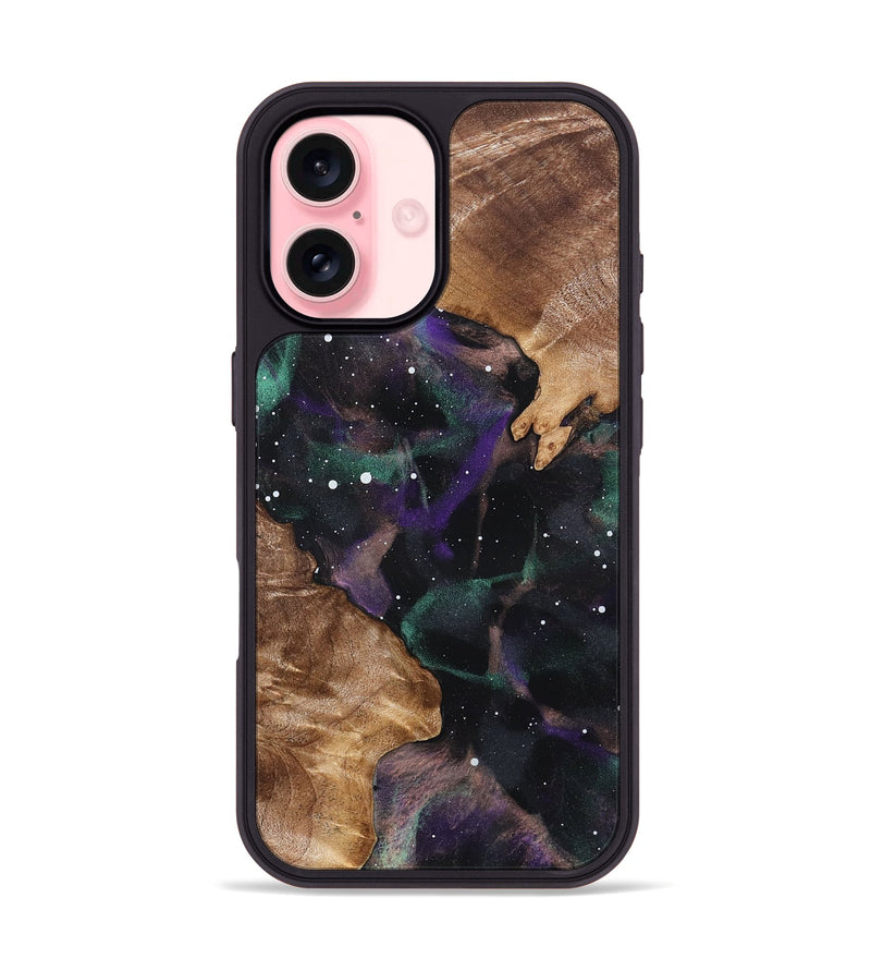 iPhone 16 Wood Phone Case - Rowena (Cosmos, 832776)