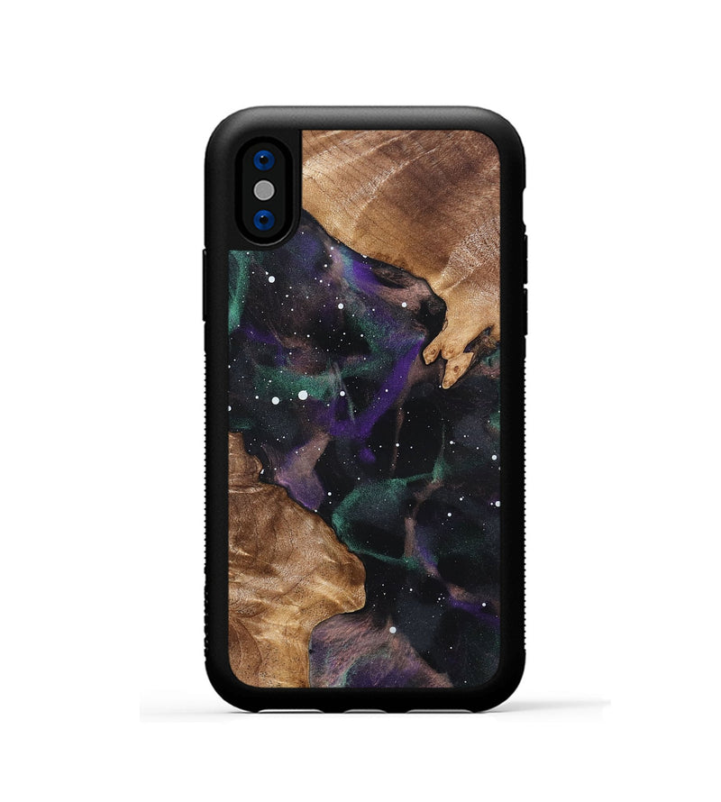 iPhone Xs Wood Phone Case - Rowena (Cosmos, 832776)