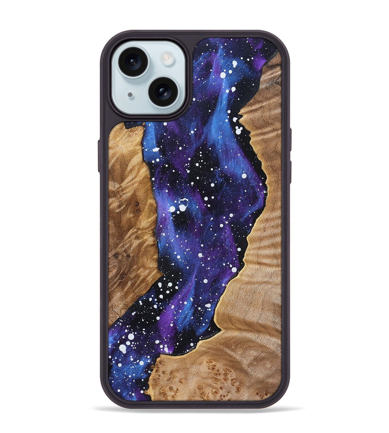iPhone 15 Plus Wood Phone Case - Lora (Cosmos, 832777)