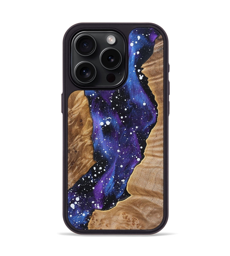 iPhone 15 Pro Wood Phone Case - Lora (Cosmos, 832777)