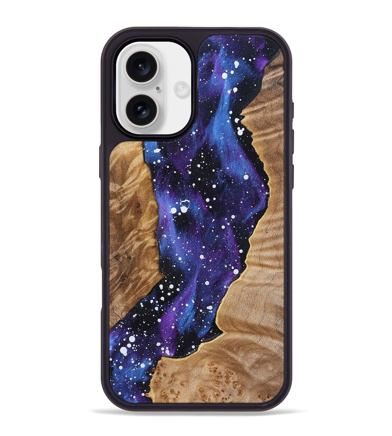 iPhone 16 Plus Wood Phone Case - Lora (Cosmos, 832777)