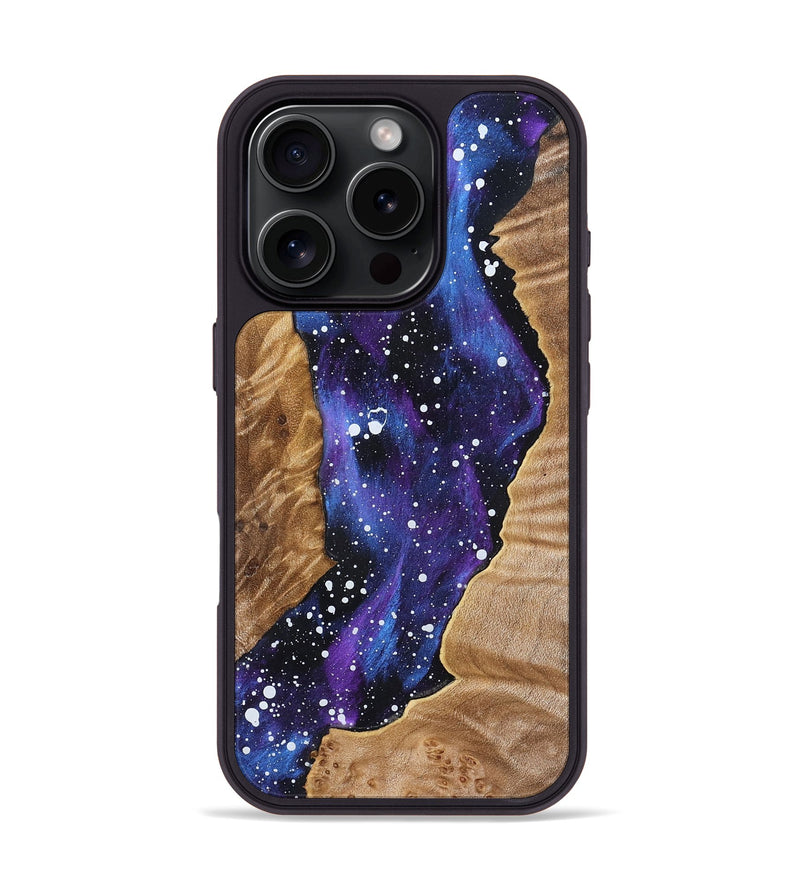 iPhone 16 Pro Wood Phone Case - Lora (Cosmos, 832777)