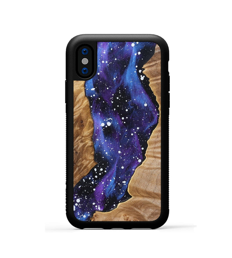 iPhone Xs Wood Phone Case - Lora (Cosmos, 832777)