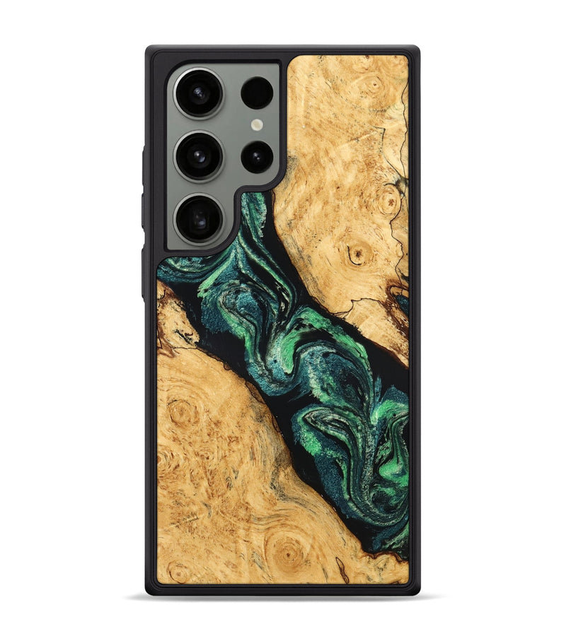 Galaxy S24 Ultra Wood Phone Case - Kane (Green, 832778)