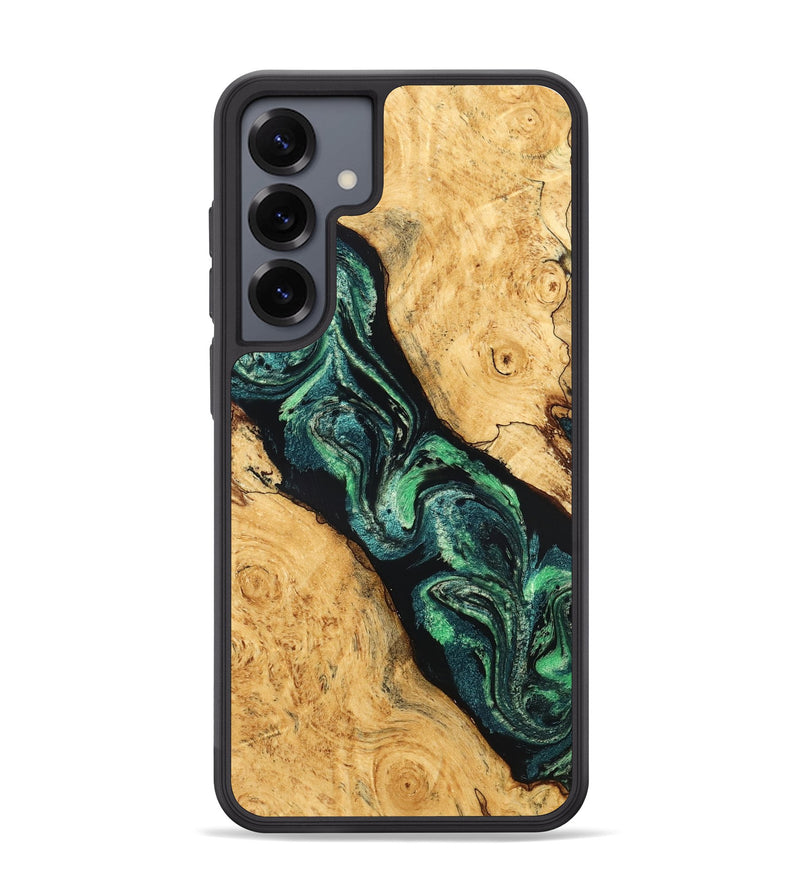 Galaxy S25 Plus Wood Phone Case - Kane (Green, 832778)