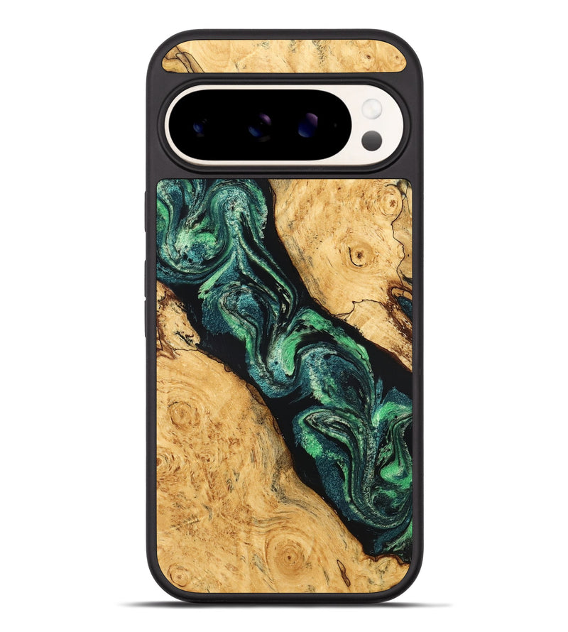 Pixel 9 Pro XL Wood Phone Case - Kane (Green, 832778)
