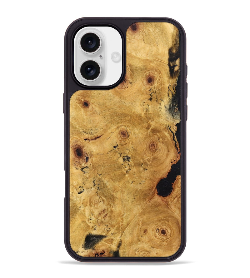 iPhone 16 Plus Wood Phone Case - Sigmund (Wood Burl, 832786)