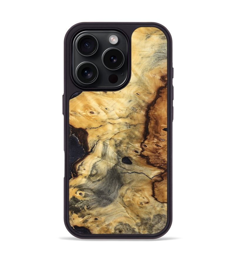iPhone 16 Pro Wood Phone Case - Kinsley (Wood Burl, 832787)