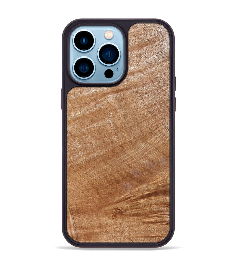 iPhone 14 Pro Max Wood Phone Case - Haywood (Wood Burl, 832791)