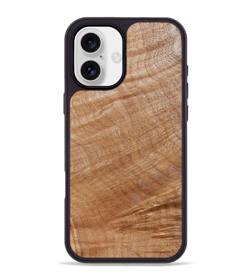 iPhone 16 Plus Wood Phone Case - Haywood (Wood Burl, 832791)