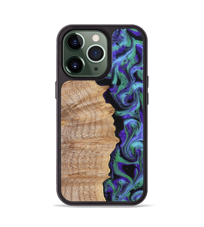 iPhone 13 Pro Wood Phone Case - Meyer (Purple, 832793)