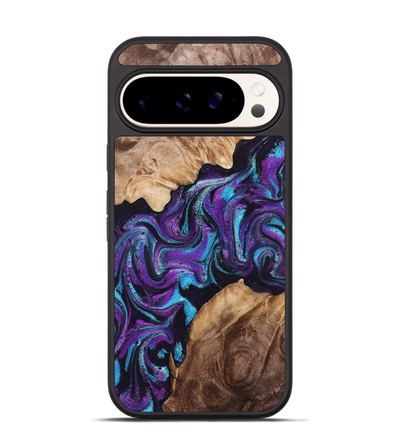 Pixel 9 Pro Wood Phone Case - Luis (Purple, 832794)