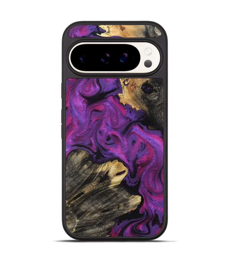 Pixel 9 Pro Wood Phone Case - Cierra (Purple, 832795)