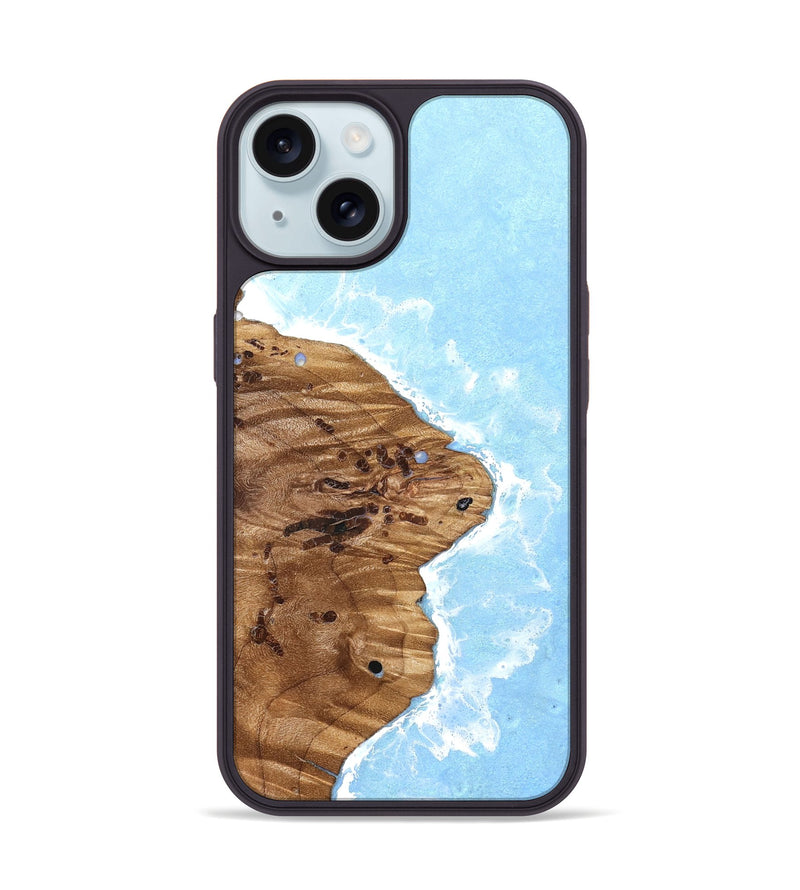 iPhone 15 Wood Phone Case - Rosalee (Coastal, 832798)