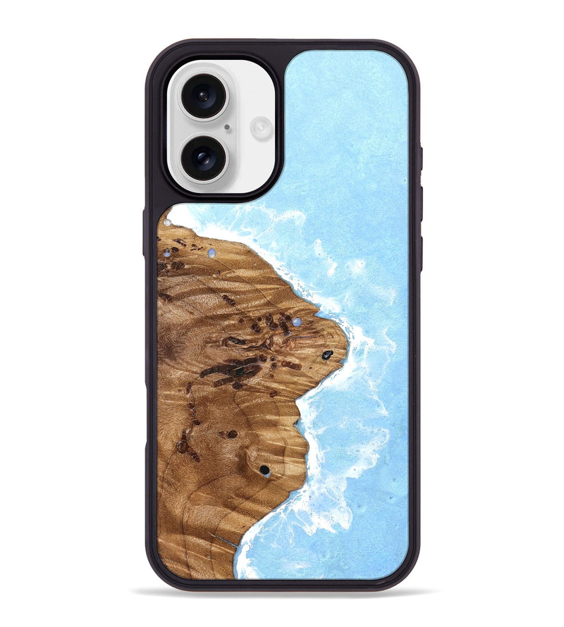iPhone 16 Plus Wood Phone Case - Rosalee (Coastal, 832798)