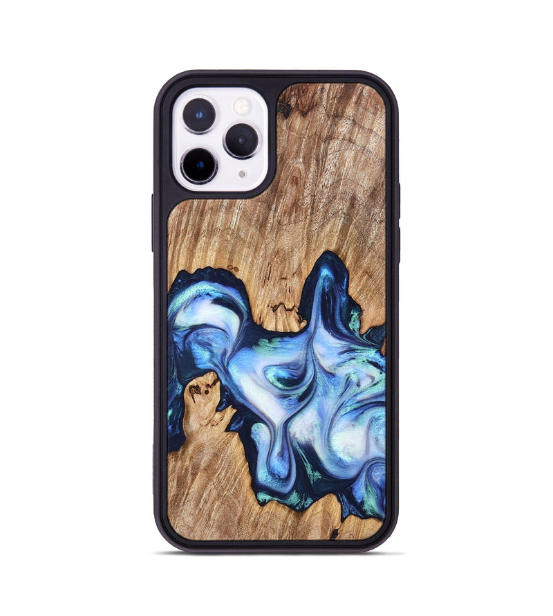 iPhone 11 Pro Wood Phone Case - Nash (Blue, 832811)