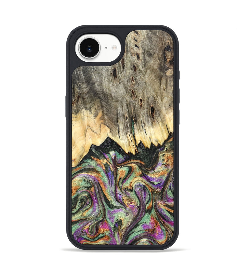 iPhone 17e Wood Phone Case - Alora (Green, 832817)