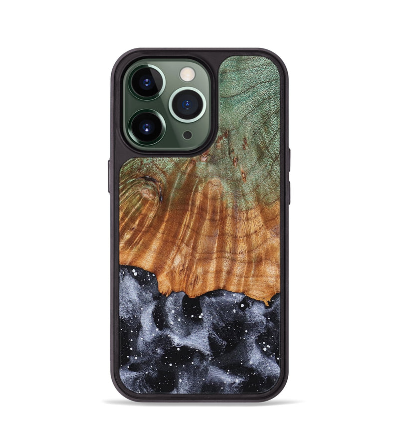 iPhone 13 Pro Wood Phone Case - Paisley (Cosmos, 832819)