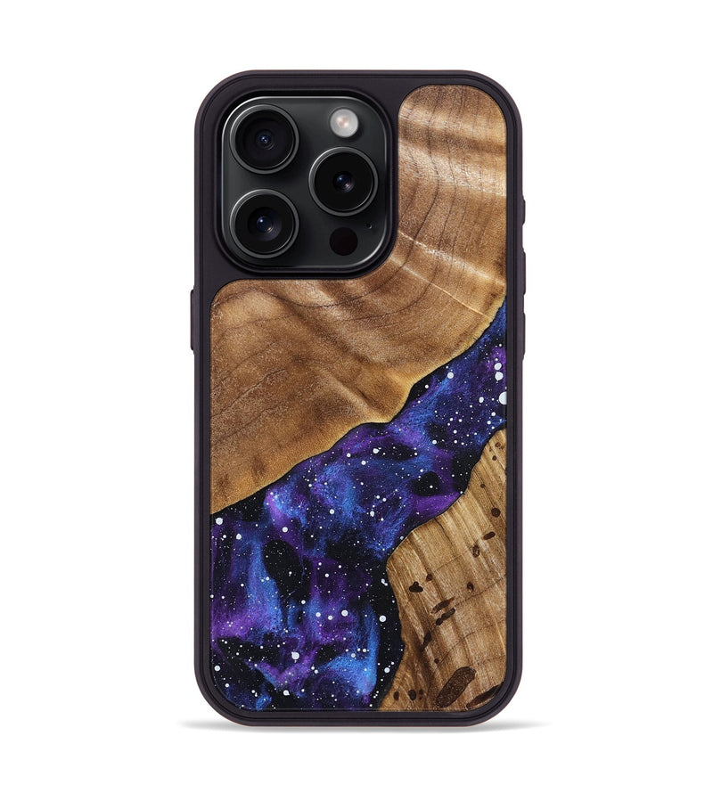 iPhone 15 Pro Wood Phone Case - Easton (Cosmos, 832823)