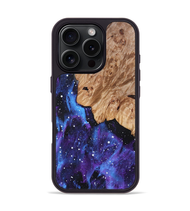iPhone 16 Pro Wood Phone Case - Yasmin (Cosmos, 832828)