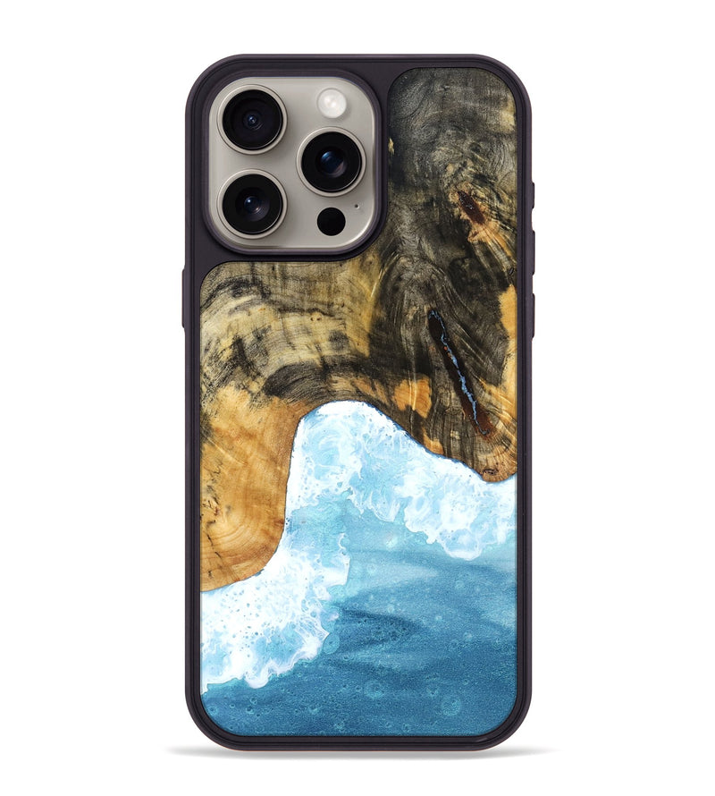 iPhone 15 Pro Max Wood Phone Case - Kiaan (Coastal, 832829)