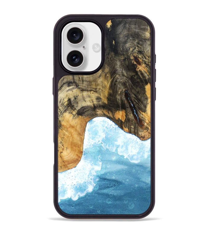 iPhone 16 Plus Wood Phone Case - Kiaan (Coastal, 832829)