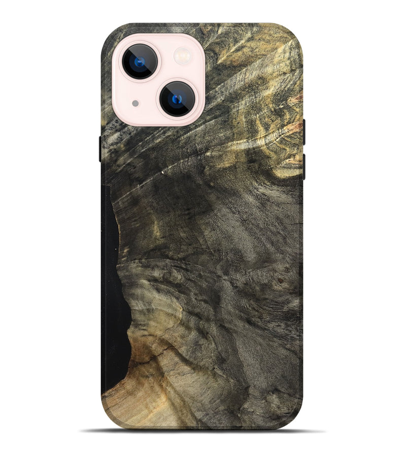 iPhone 14 Plus Wood Live Edge Phone Case - Jakayla (Solid Wood, 832843)