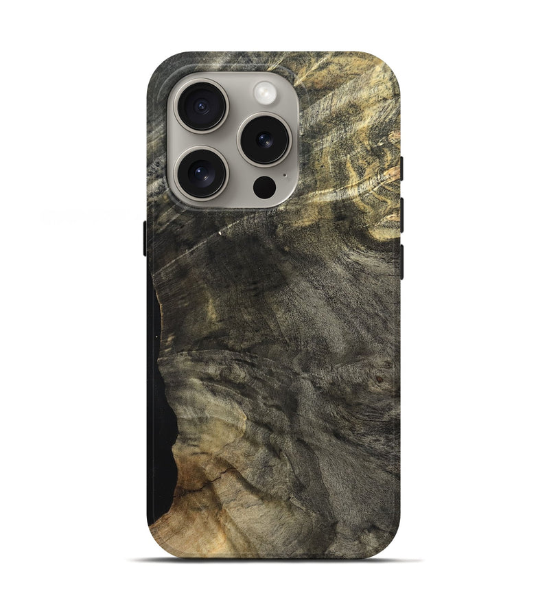 iPhone 16 Pro Wood Live Edge Phone Case - Jakayla (Solid Wood, 832843)