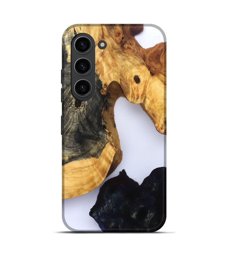 Galaxy S23 Wood Live Edge Phone Case - Kayden (Clear, 832845)