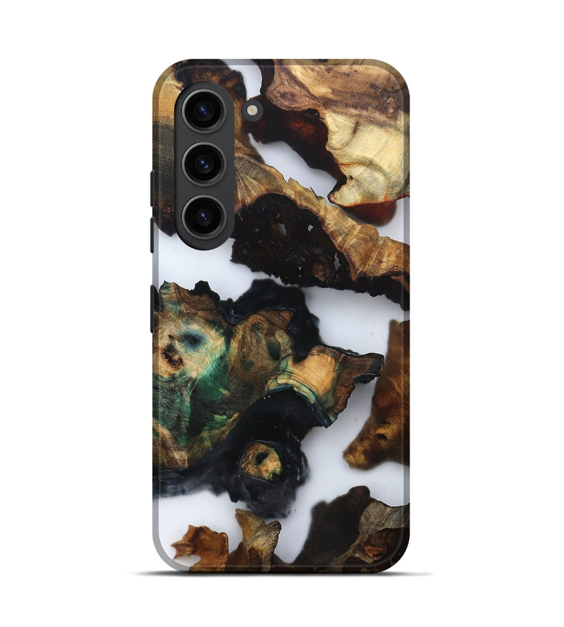 Galaxy S23 Wood Live Edge Phone Case - Beyonce (Clear, 832847)