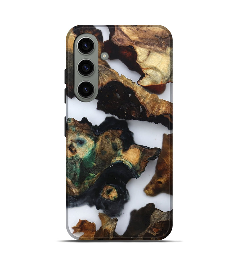 Galaxy S24 Wood Live Edge Phone Case - Beyonce (Clear, 832847)