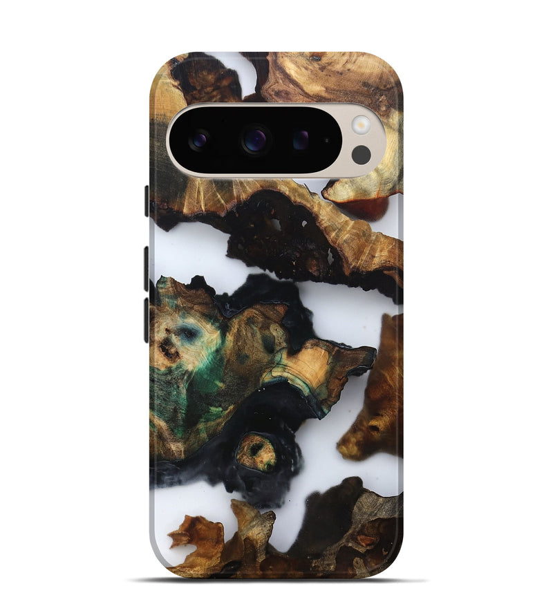 Pixel 9 Pro Wood Live Edge Phone Case - Beyonce (Clear, 832847)