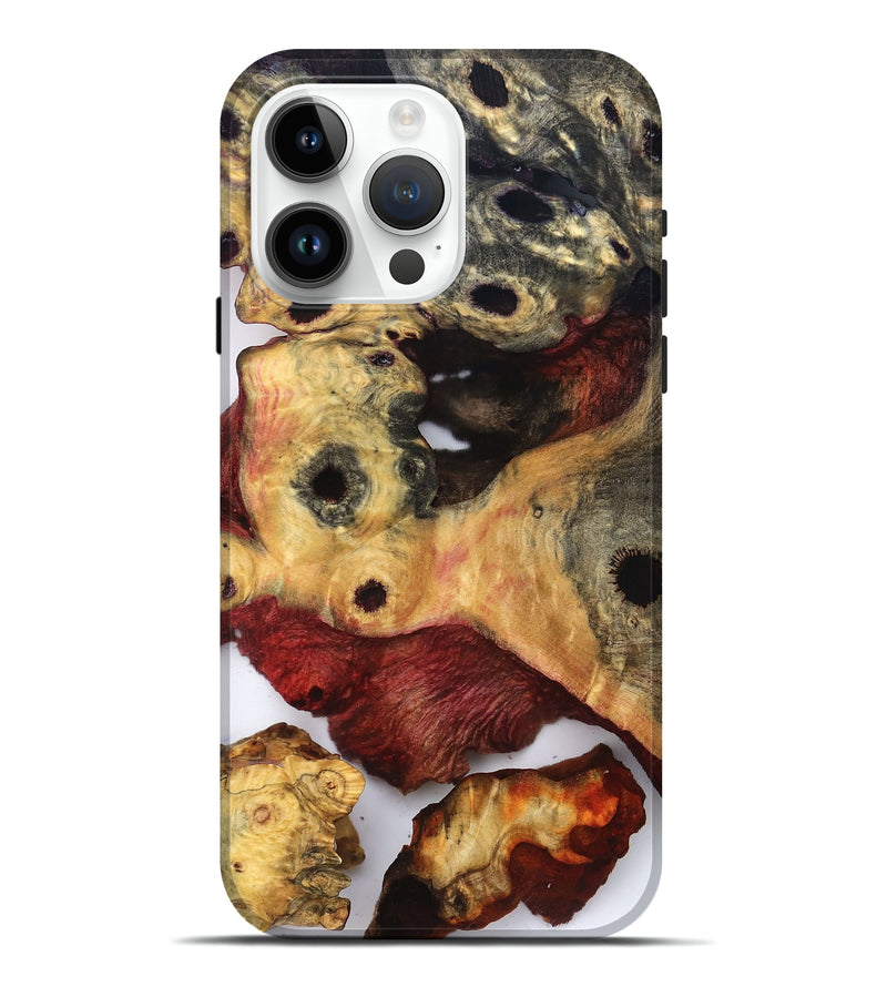 iPhone 15 Pro Max Wood Live Edge Phone Case - Eliam (Clear, 832848)