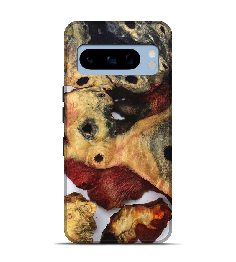 Pixel 8 Pro Wood Live Edge Phone Case - Eliam (Clear, 832848)