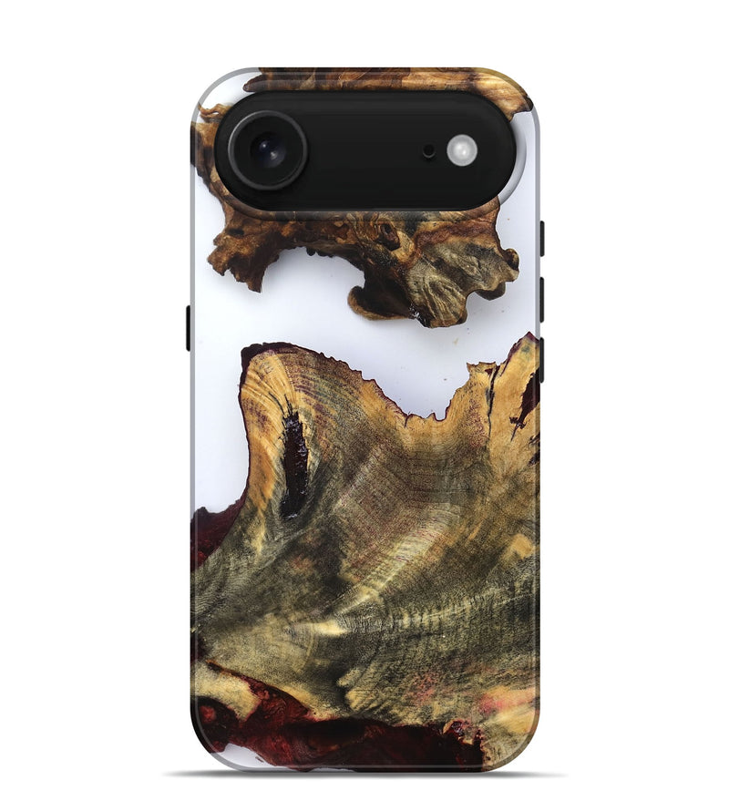 iPhone 17 Air Wood Live Edge Phone Case - Carey (Clear, 832849)
