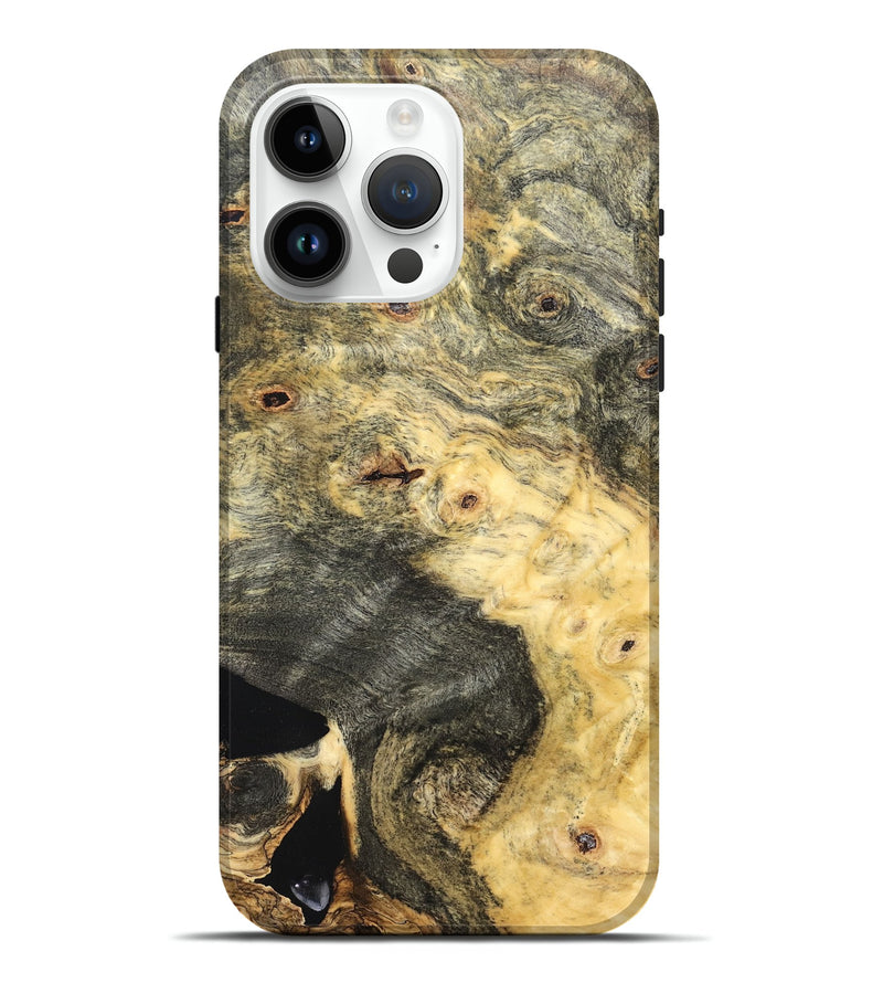 iPhone 15 Pro Max Wood Live Edge Phone Case - Mable (Solid Wood, 832853)