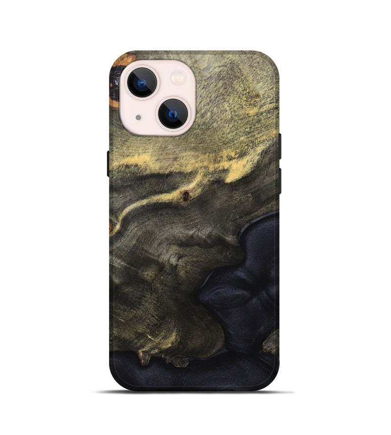 iPhone 13 mini Wood Live Edge Phone Case - Woodrow (Solid Wood, 832854)