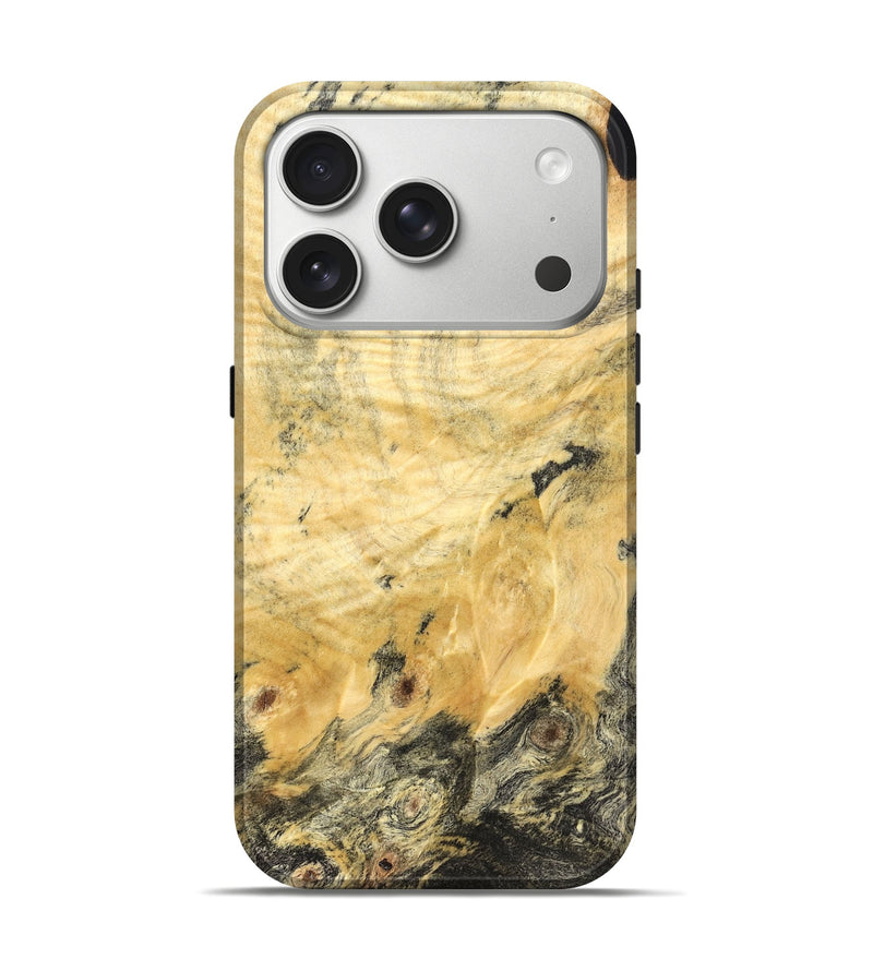 iPhone 17 Pro Wood Live Edge Phone Case - Kortney (Solid Wood, 832855)