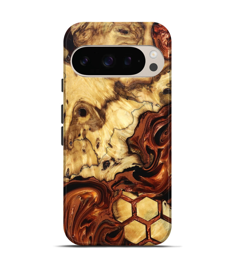 Pixel 10 Pro Wood Live Edge Phone Case - Murphy (Pattern, 832867)
